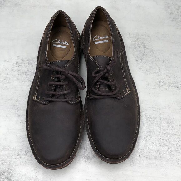 Clarks Shoes Mens Clarks Remsen Limit Oxford Shoes Brown SZ 10.5 M main image 7